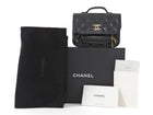 Chanel Black Mini Business Affinity Caviar Clutch on Chain Bag