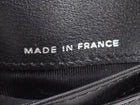 Chanel Black Patent Leather Quilted Reissue Compact Wallet