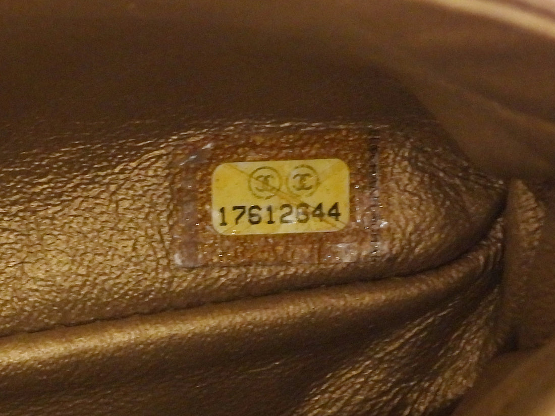 Chanel Bronze Caviar Quilted Leather 2.55 Reissue 225 Medium Flap Bag 225