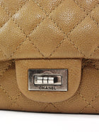 Chanel Bronze Caviar Quilted Leather 2.55 Reissue 225 Medium Flap Bag 225