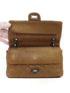 Chanel Bronze Caviar Quilted Leather 2.55 Reissue 225 Medium Flap Bag 225