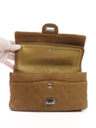 Chanel Bronze Caviar Quilted Leather 2.55 Reissue 225 Medium Flap Bag 225