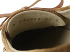 Chanel Beige 2025 Interlocking CC Suede Chain Oxford Shoes - 37C
