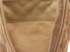 Chanel Taupe 21K Suede Quilt CC Cap Toe Ankle Boot - 37