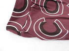 Chanel 01A Coco Logo Long Silk Logo Skirt - FR38 / 6 / S