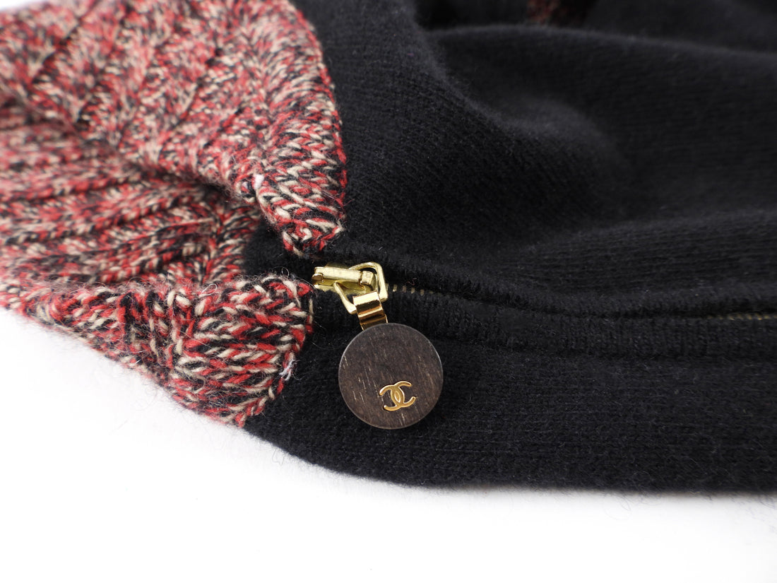 Chanel 01A Vintage Cashmere Zip 2 pc Shrug Set - FR38 / S