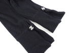 Chanel 02A Black Cashmere Lucky Charms Button Turtleneck - M