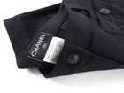Chanel 04A Black Patch Quilt Pocket Pants - FR42 / 8 / 10