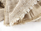 Chanel 08P Beige Linen Blend flare Jacket - FR44 / 12 / L