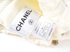 Chanel 08P Ivory Tweed Chain Trim Jacket - FR38 / S