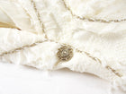 Chanel 08P Ivory Tweed Chain Trim Jacket - FR38 / S