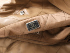 Chanel 22 Beige Glossed Leather Medium Chain Bag