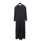 Chanel 95P Vintage Archive Black Wool Jumpsuit with Gold CC Buttons - FR40 / 8