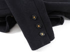 Chanel Vintage 97P Black Boucle Wool Classic CC Jacket - FR42 / 8 / 10