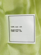 Chanel Green Chanel Vintage 00SS Chocolate Bar Padded Vest - 38