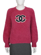 Chanel Pink 2019 CC Pullover Sweater - 34