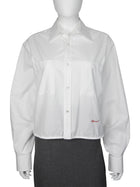 Chanel White 26P White Cotton Button Down Shirt - 40