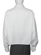 Chanel White 26P White Cotton Button Down Shirt - 40