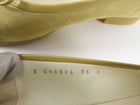 Chanel Beige and Black CC Cap Toe Suede Ballet Flats - 35C
