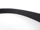Chanel 18B Black Leather Chain Logo Spellout Buckle Belt - 80 / 32