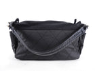 Chanel Paris Biarritz Coated Canvas Quilted Shoulder Bag