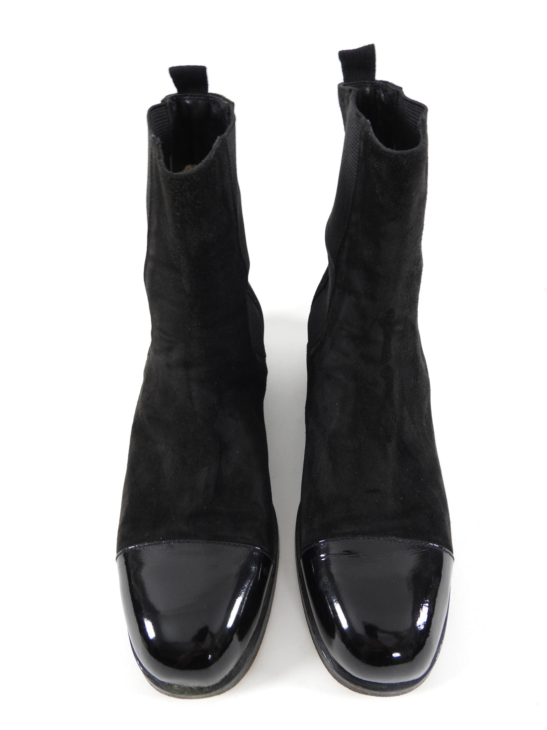 Chanel cap toe ankle 2024 boots