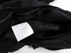 Chanel Black Wool Jacket with Double Row Black CC Buttons - M