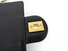 Chanel Black Quilted Leather Small Square Chic Pearls Flap Bag