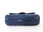 Chanel Large Navy Quilted Leather Coco Soft Flap Bag