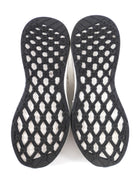 Chanel 22C White Blue Grey Nylon and Suede Interlocking CC Sneakers - 40