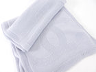 Chanel Light Blue Wool CC Large Muffler Scarf