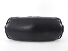 Chanel Black Leather Chic Quilt Bowling Bag