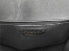 Chanel Black Chevron Quilted Leather Old Medium Le Boy Bag