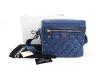 Chanel Blue Nylon Coco Cocoon Crossbody Messenger Bag