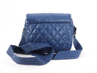 Chanel Blue Nylon Coco Cocoon Crossbody Messenger Bag