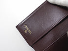 Chanel Black Caviar Leather Trifold Classic Flap Wallet