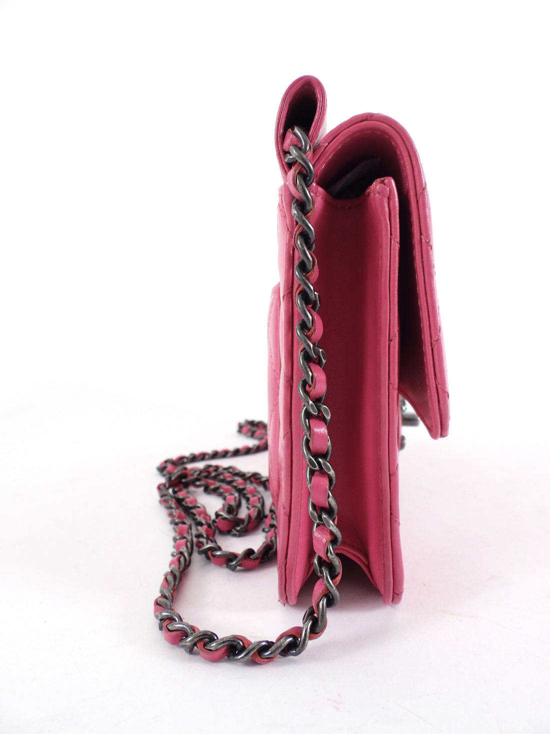 Chanel Crossing Times Cherry Pink Small Flap Bag