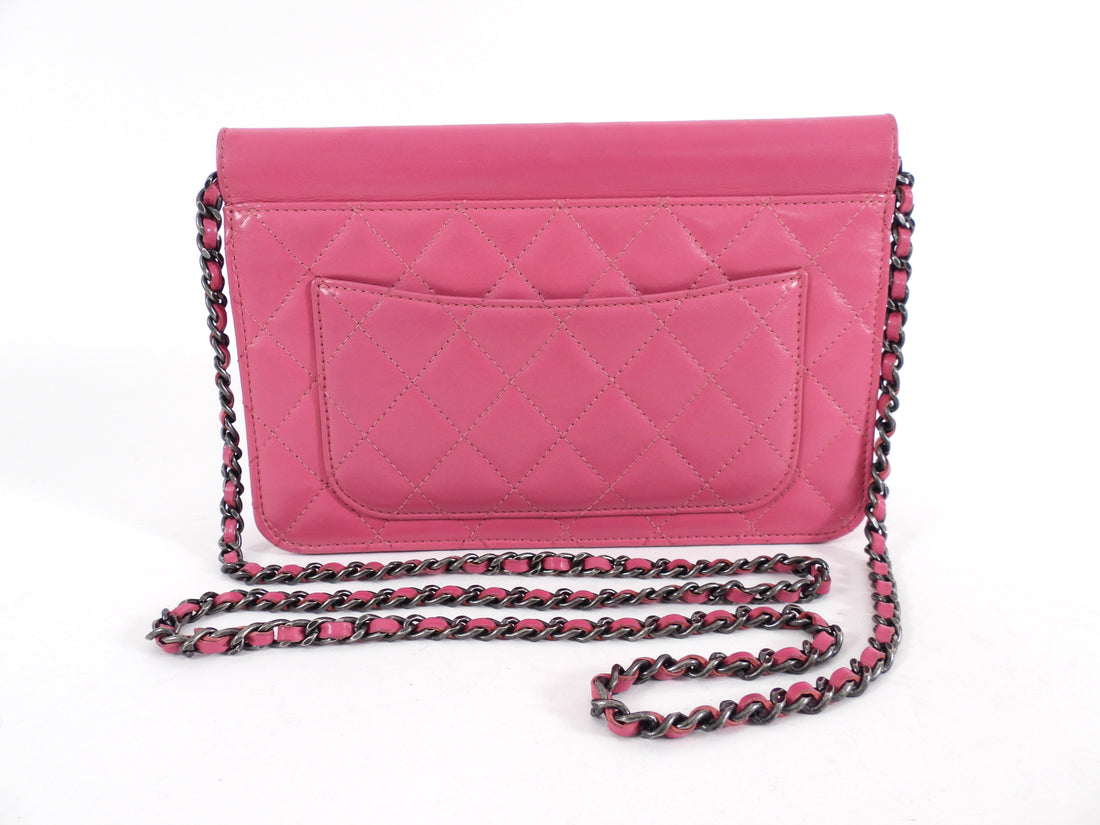 Chanel Crossing Times Cherry Pink Small Flap Bag