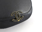 Chanel Black Leather Medium Coco Curve CC Flap Bag