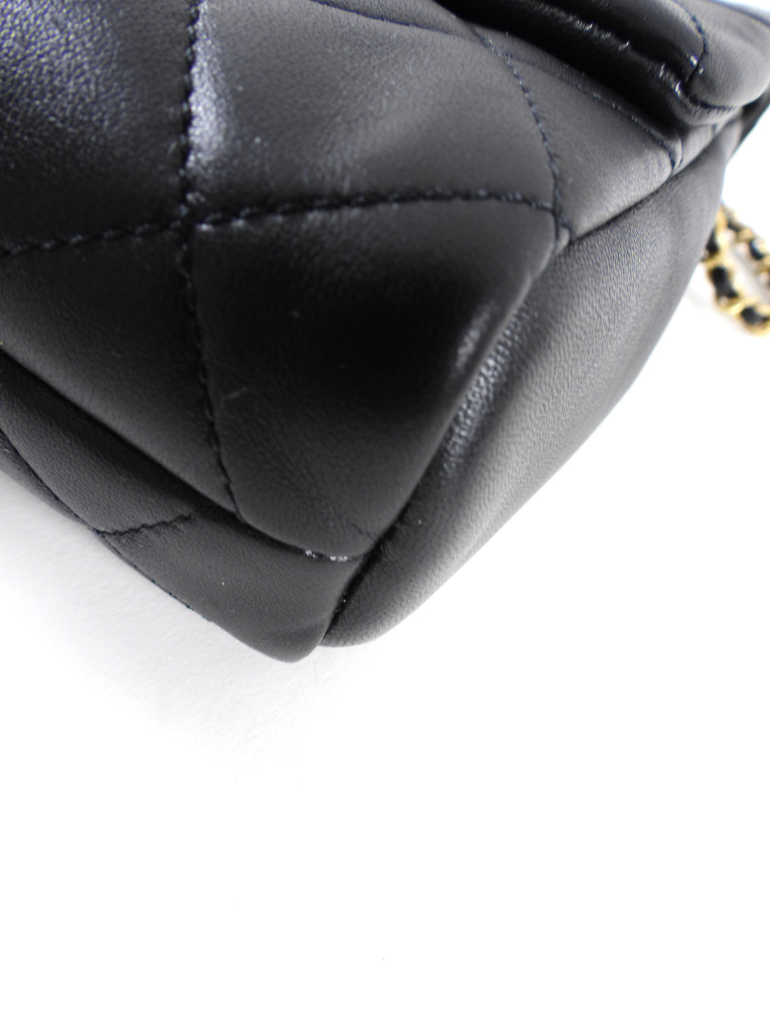 Chanel 19S Runway Black Quilted Lambskin Flap Double Side Pack Bags