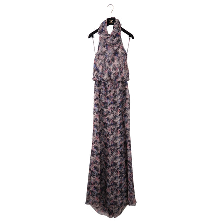 Chanel Pink Star Halter Long Gown - 38
