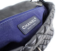 Chanel Black Leather New Bubble Quilt Flap Bag - RHW