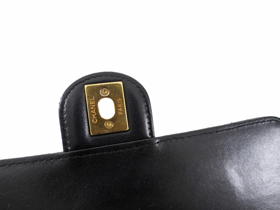 Chanel Small Black Quilted Leather Crossing Times Crossbody Bag