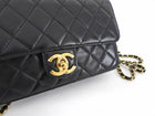 Chanel Small Black Quilted Leather Crossing Times Crossbody Bag