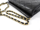 Chanel Small Black Quilted Leather Crossing Times Crossbody Bag