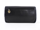 Chanel 1994 Vintage Timeless Classic Black Caviar Leather Wallet / Clutch