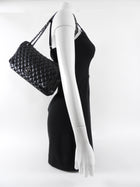 Chanel Black Leather New Bubble Quilt Flap Bag - RHW