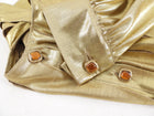 Chanel PF2011 Paris Byzance Runway Gold Lame Blouse - FR40 / 6/8