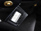 Chanel Black Leather Small Charms Deauville Tote Bag