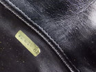 Chanel Vintage 1989 XXL CC Logo Quilted Chain Flap Clutch Bag
